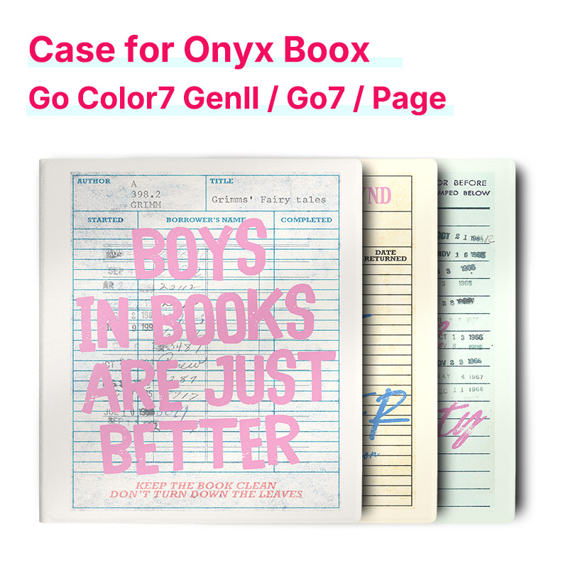 Vintage Fashion Coloring Pages - Etui magnetyczne Murmelo do Boox Go