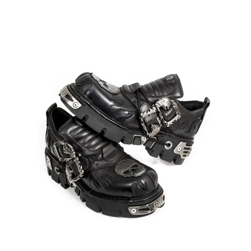 Vintage Fashion Style Men - Gotyckie, vintage'owe metalowe ozdoby, styl punkowy,