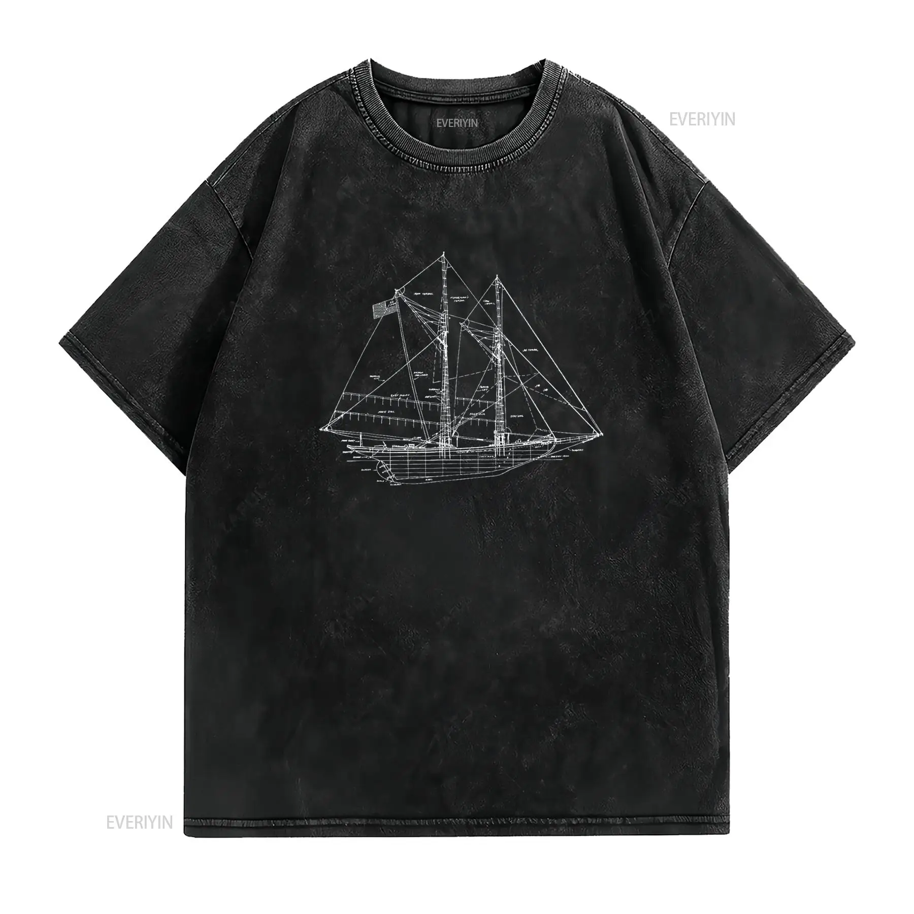 Koszulka Żeglarska Vintage Blu – Vintage Yacht Fashion recenzja i cena