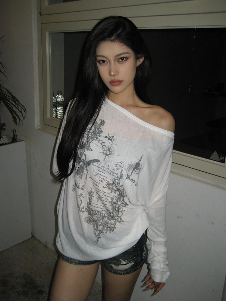 Yedinas koreańska moda koszulk – Tie Dye Shirt Vintage recenzja i cena