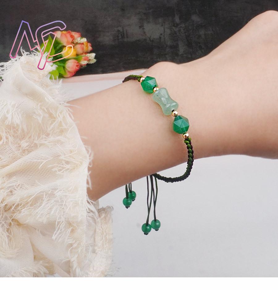 Bransoletki z zielonych, natur – Vintage Fashion Accessories recenzja i cena