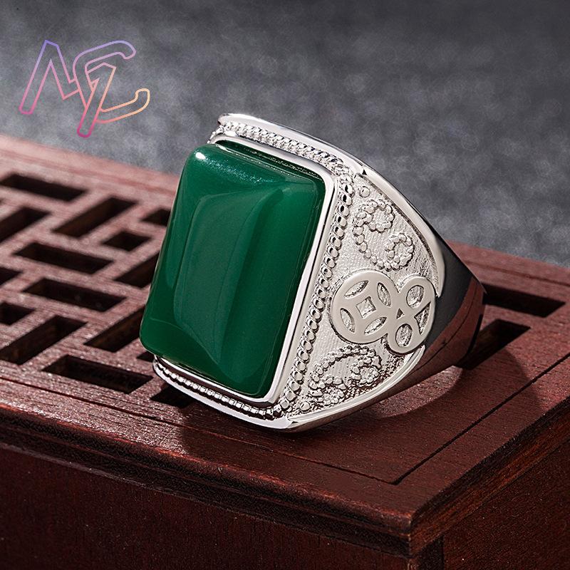 Pierścionki z zielonego natura – Vintage Fashion Accessories recenzja i cena