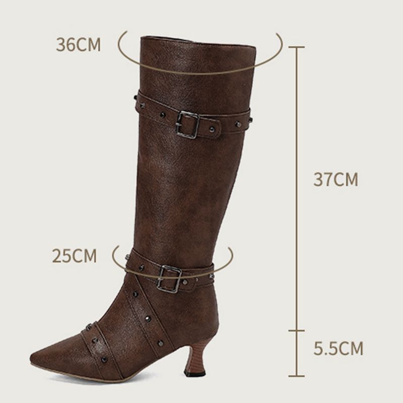 Girseaby Damskie Botki do Kola – Vintage Fashion Boots recenzja i cena