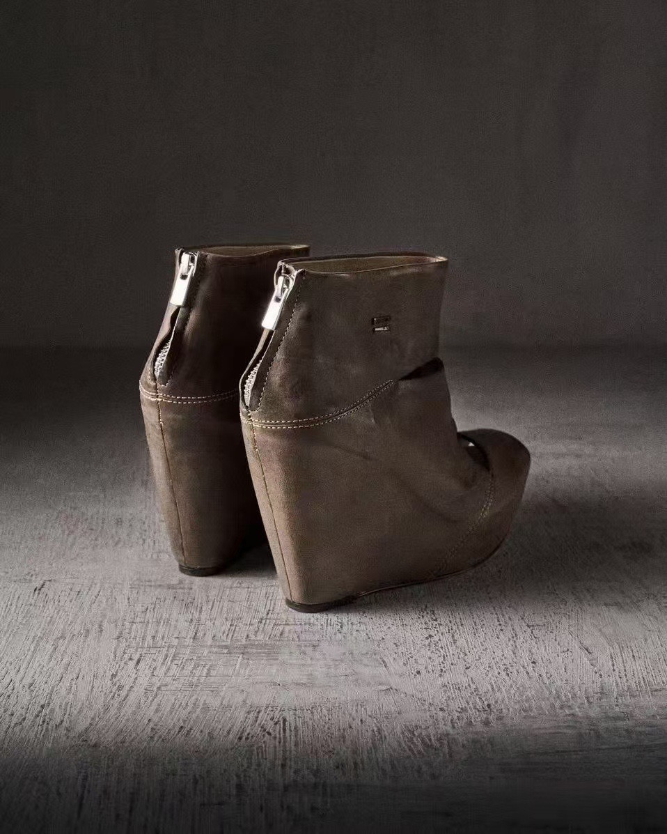Letnie Nowe Damskie Szare Skór – Vintage Fashion Boots recenzja i cena