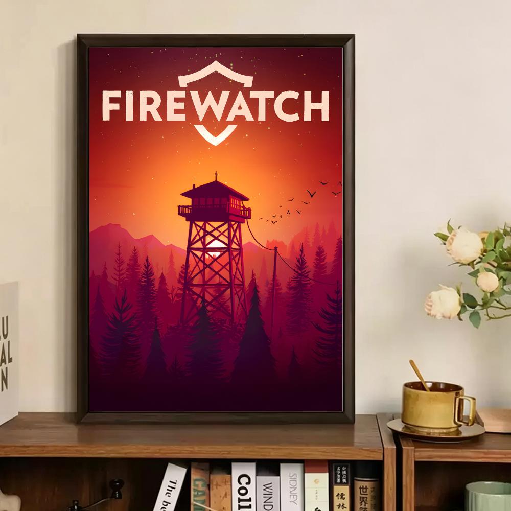Gra wideo F-Firewatch Obraz Ka – Vintage Vogue Fashion Poster recenzja i cena
