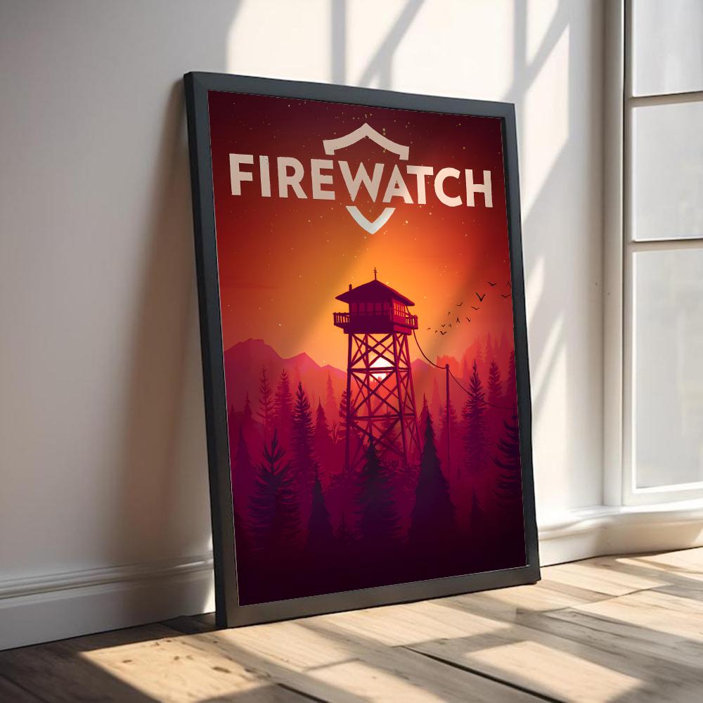 Gra wideo F-Firewatch Obraz Ka – Vintage Vogue Fashion Poster recenzja i cena