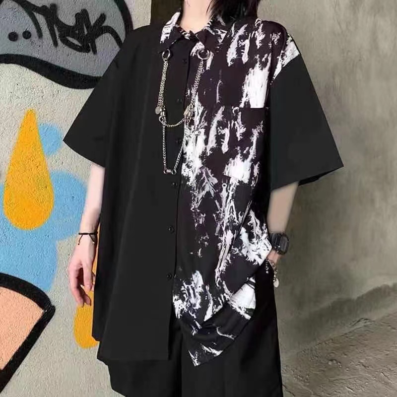 Arens Techwear męska kostium n – Tie Dye Shirt Vintage recenzja i cena
