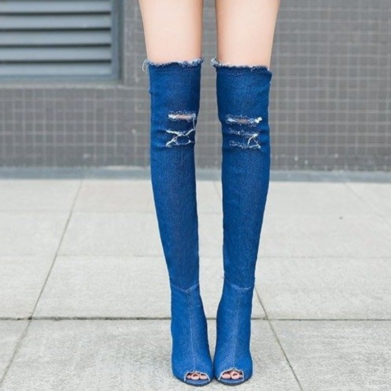 Damskie botki z odkrytymi palc – Vintage Fashion Boots recenzja i cena