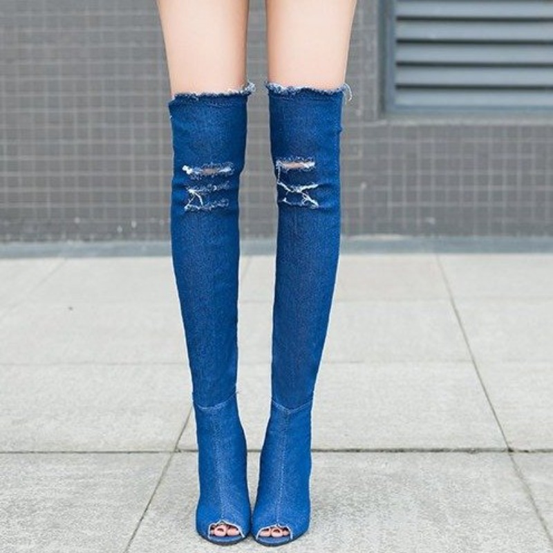 Damskie botki z odkrytymi palc – Vintage Fashion Boots recenzja i cena
