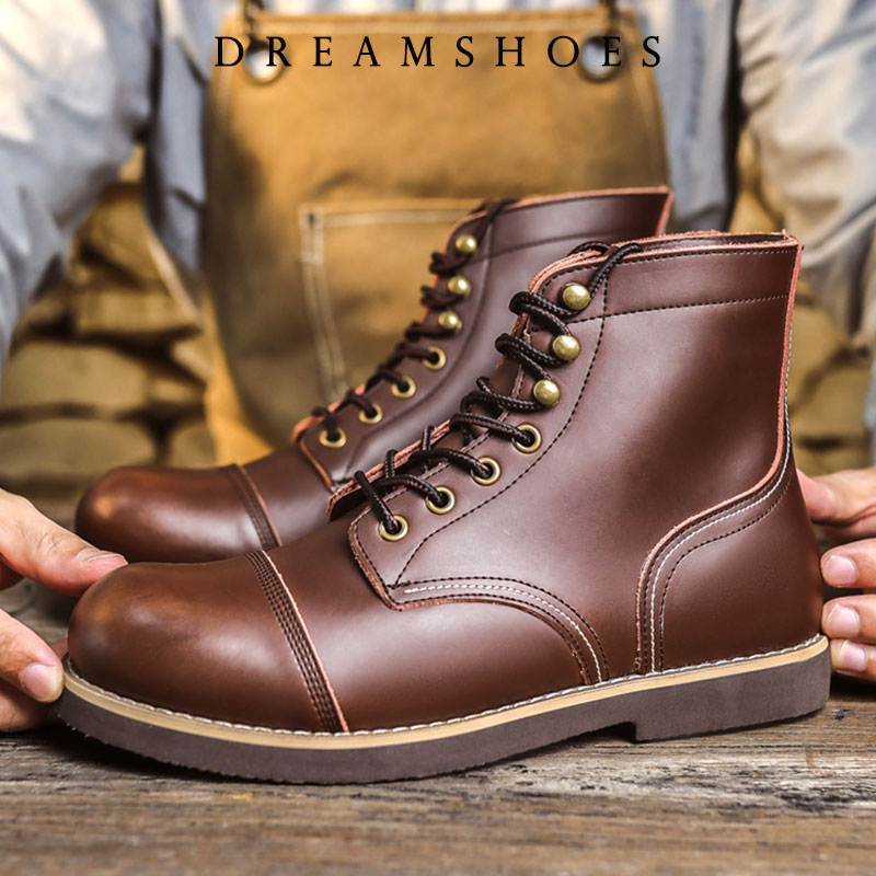 Nowe japońskie buty męskie w s – Vintage Fashion Boots recenzja i cena