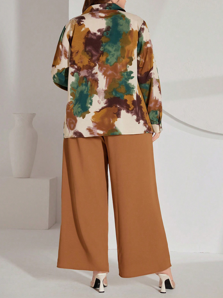 Komplety damskie GIBSIE Plus S – Tie Dye Shirt Vintage recenzja i cena