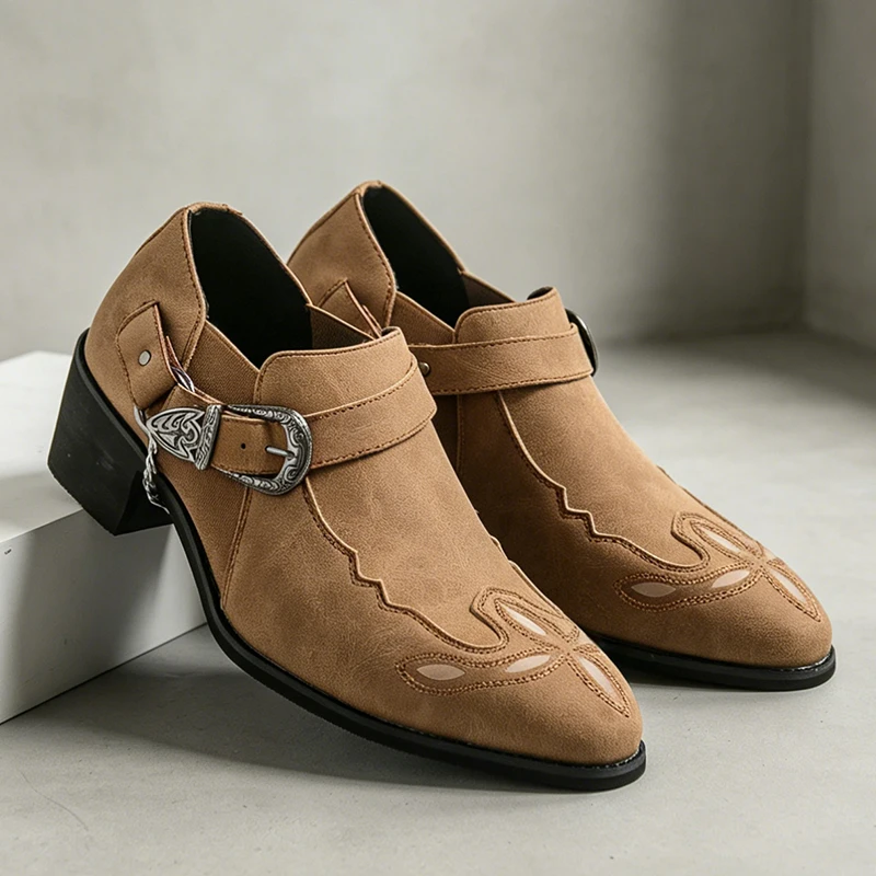 Męskie, skórzane, wysokie botk – Vintage Fashion Boots recenzja i cena