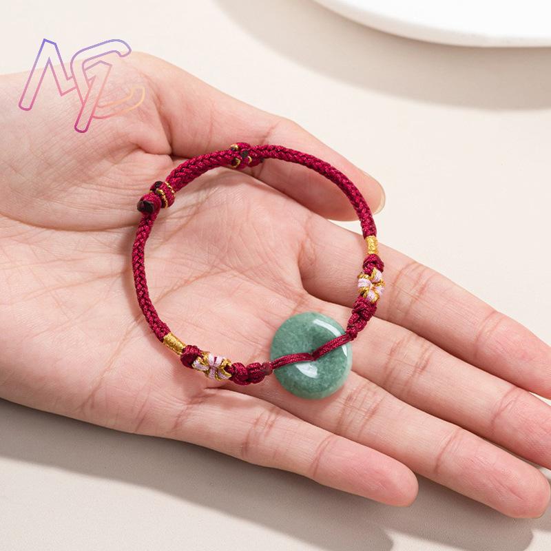 Zielona bransoletka z jadeitu  – Vintage Fashion Accessories recenzja i cena