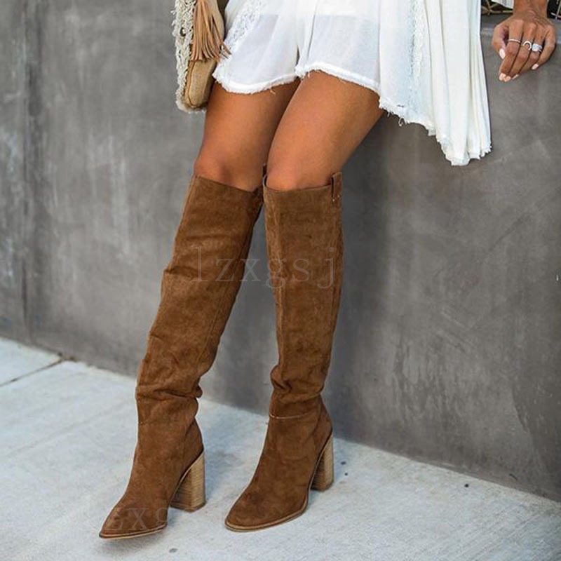 Damskie Kozaki Moda Casual Vin – Vintage Fashion Boots recenzja i cena