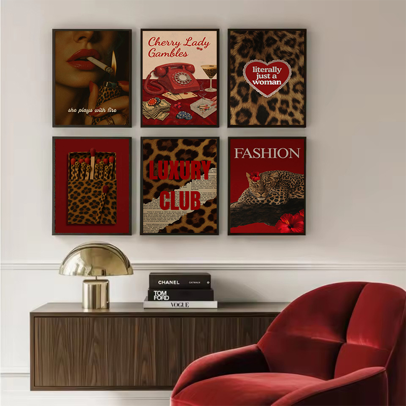 Modny Plakat na Ścianę z Motyw – Vintage Vogue Fashion Poster recenzja i cena