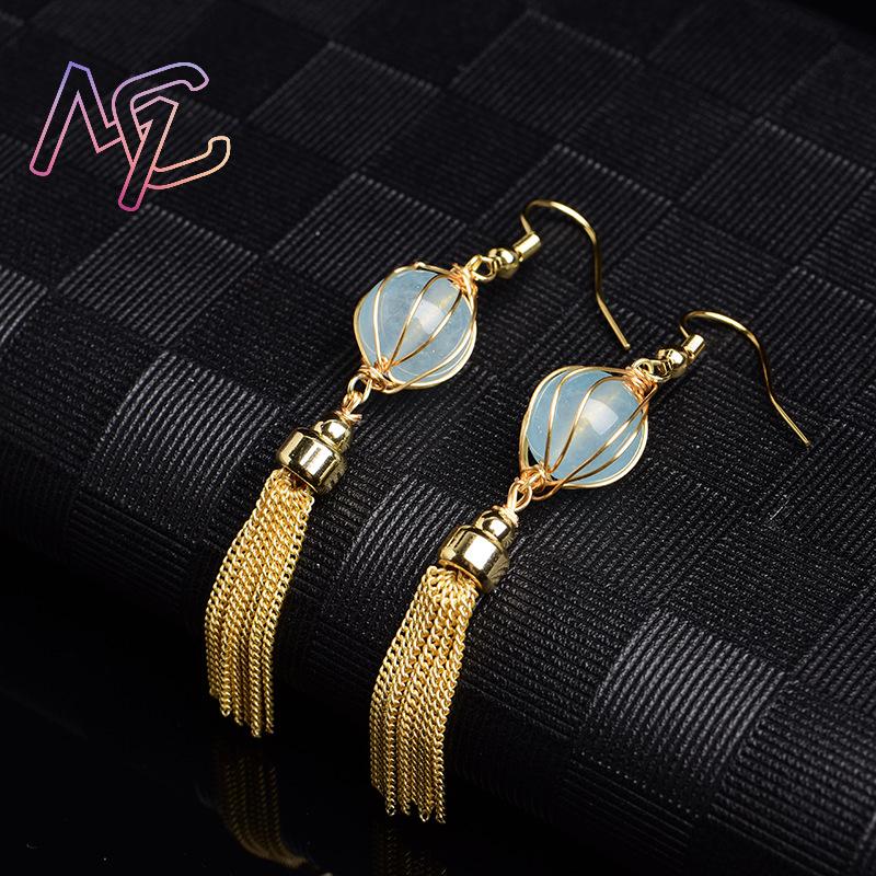 Kolczyki z niebieskiego natura – Vintage Fashion Accessories recenzja i cena