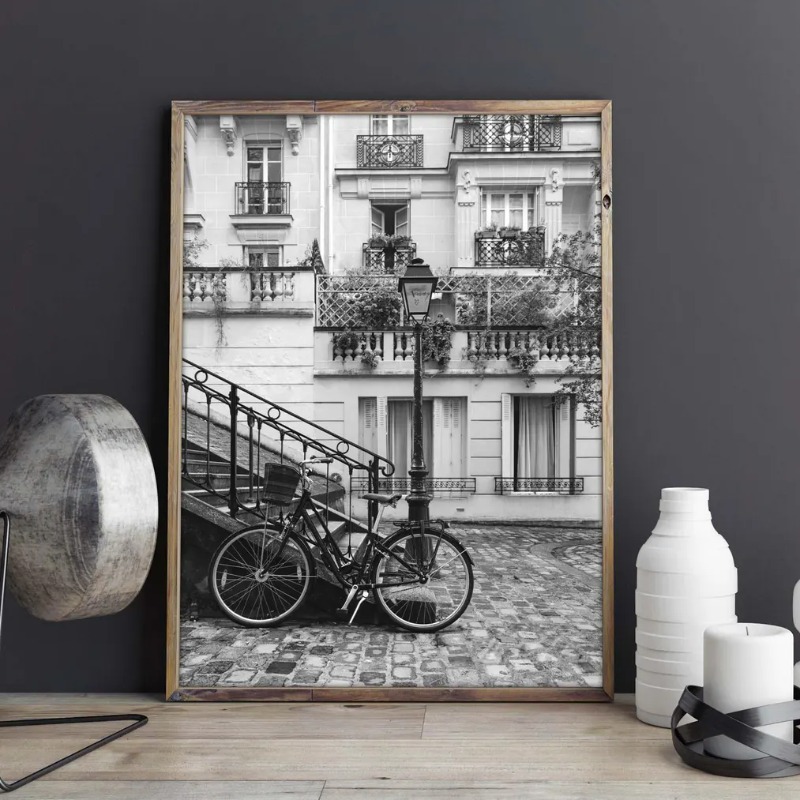 Stylowy czarno-biały plakat z  – Vintage Vogue Fashion Poster recenzja i cena