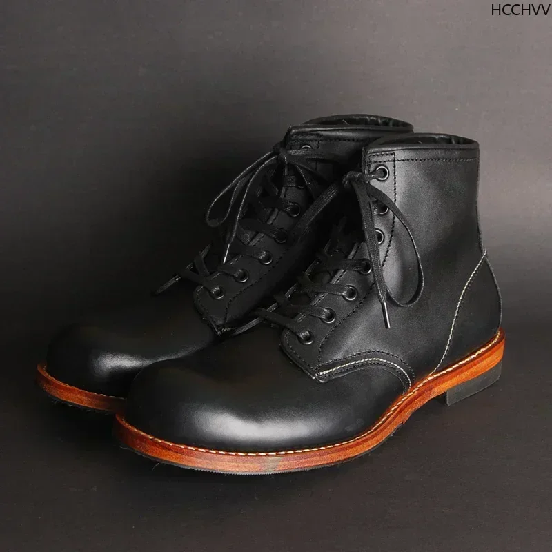 Vintage męskie Goodyear-Welted – Vintage Fashion Style Men recenzja i cena