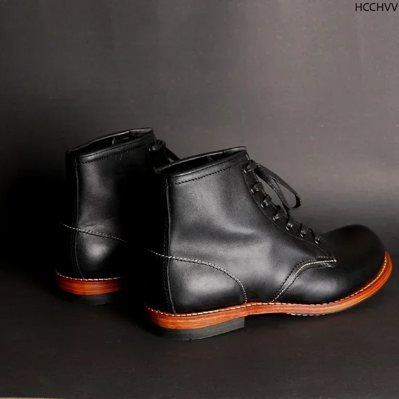 Vintage męskie Goodyear-Welted – Vintage Fashion Style Men recenzja i cena