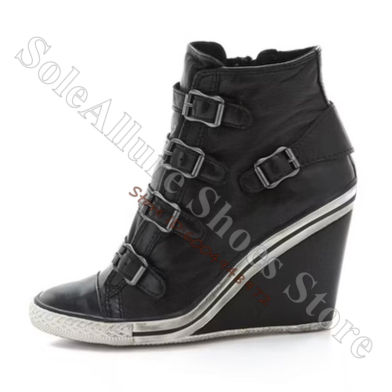 Szare, wielokolorowe sneakersy – Vintage Fashion Boots recenzja i cena