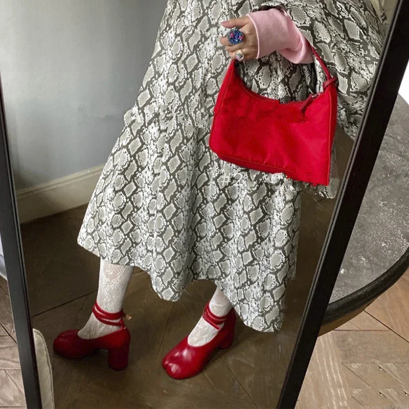 Damskie czółenka z dzielonym p – Vintage Fashion Women Dresses recenzja i cena